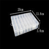 Image of 24 Grids Transparent Fishing Lures Storage Box