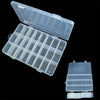 Image of 24 Grids Transparent Fishing Lures Storage Box