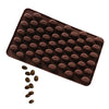 Image of Coffee Bean Chocolate Candy Silicone Bakeware