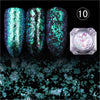 Image of BORN PRETTY Holographic Chameleon Nail Sequins Mirror Glitter Powder Nail Art Chrome Pigment Paillettes Glitter Flakes UV Gel