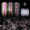 Image of BORN PRETTY Holographic Chameleon Nail Sequins Mirror Glitter Powder Nail Art Chrome Pigment Paillettes Glitter Flakes UV Gel