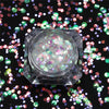 Image of BORN PRETTY 1.5g Holographic Nail Sequins Heart Rhombus Star Round Colorful Flakes UV Gel Base Coat 1 Box Nail Art Paillette