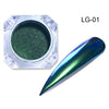 Image of BORN PRETTY Peacock Holographic Chameleon Nail Powder 0.5g 1g Mirror Laser Manicure Nail Art Decoration Chrome Pigment Glitter