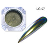 Image of BORN PRETTY Peacock Holographic Chameleon Nail Powder 0.5g 1g Mirror Laser Manicure Nail Art Decoration Chrome Pigment Glitter