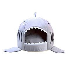 1PC Shark Dog Bed Cat Beds & Mats House Pet Sleeping Sofa Bed Small Medium Pet Bed Kitten Indoor House Kennel Washable Mat