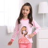 Image of New Autumn Cartoon Pajamas For Girls Boys Children's Pajamas Long-sleeves Cotton 2pcs Pyjamas Set Baby Clothes Kids Sleepwear