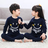 Image of New Autumn Cartoon Pajamas For Girls Boys Children's Pajamas Long-sleeves Cotton 2pcs Pyjamas Set Baby Clothes Kids Sleepwear