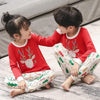 Image of New Autumn Cartoon Pajamas For Girls Boys Children's Pajamas Long-sleeves Cotton 2pcs Pyjamas Set Baby Clothes Kids Sleepwear